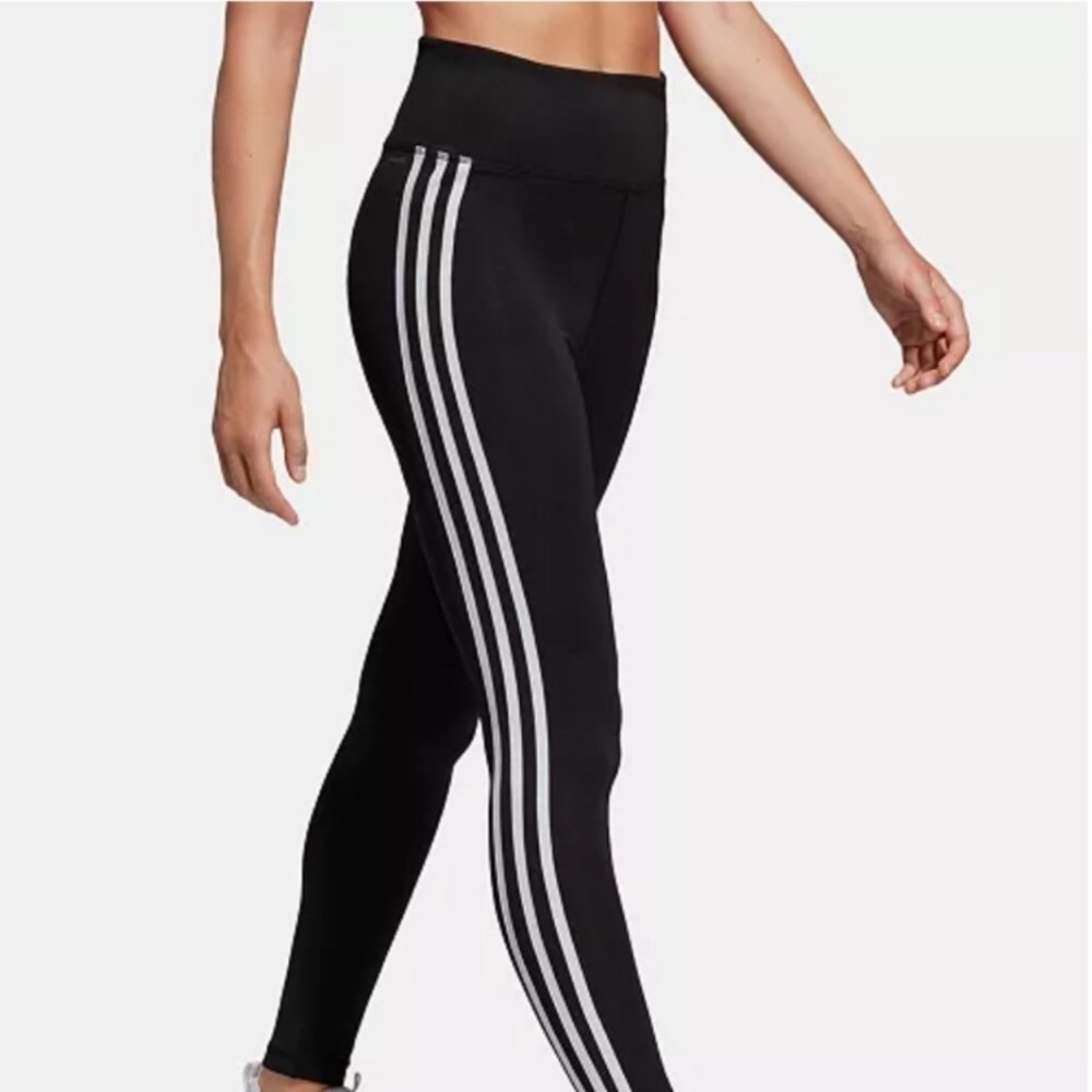 Adidas Climalite High Rise workout leggings Sz XL